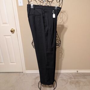 J.Ferrar Classic Black Dress Pants 30x32
